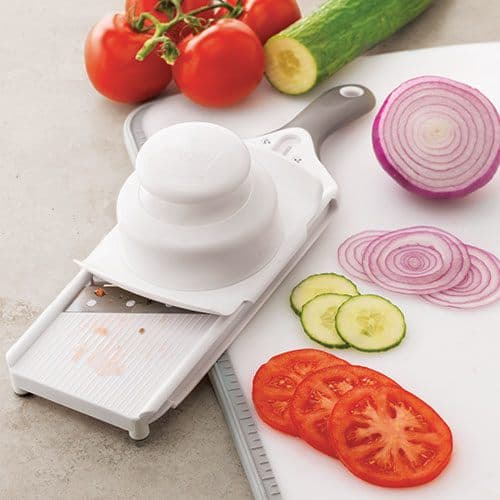 How to use Pampered Chef Ultimate Mandoline -   Pampered chef, Pampered  chef mandoline, Pampered chef recipes