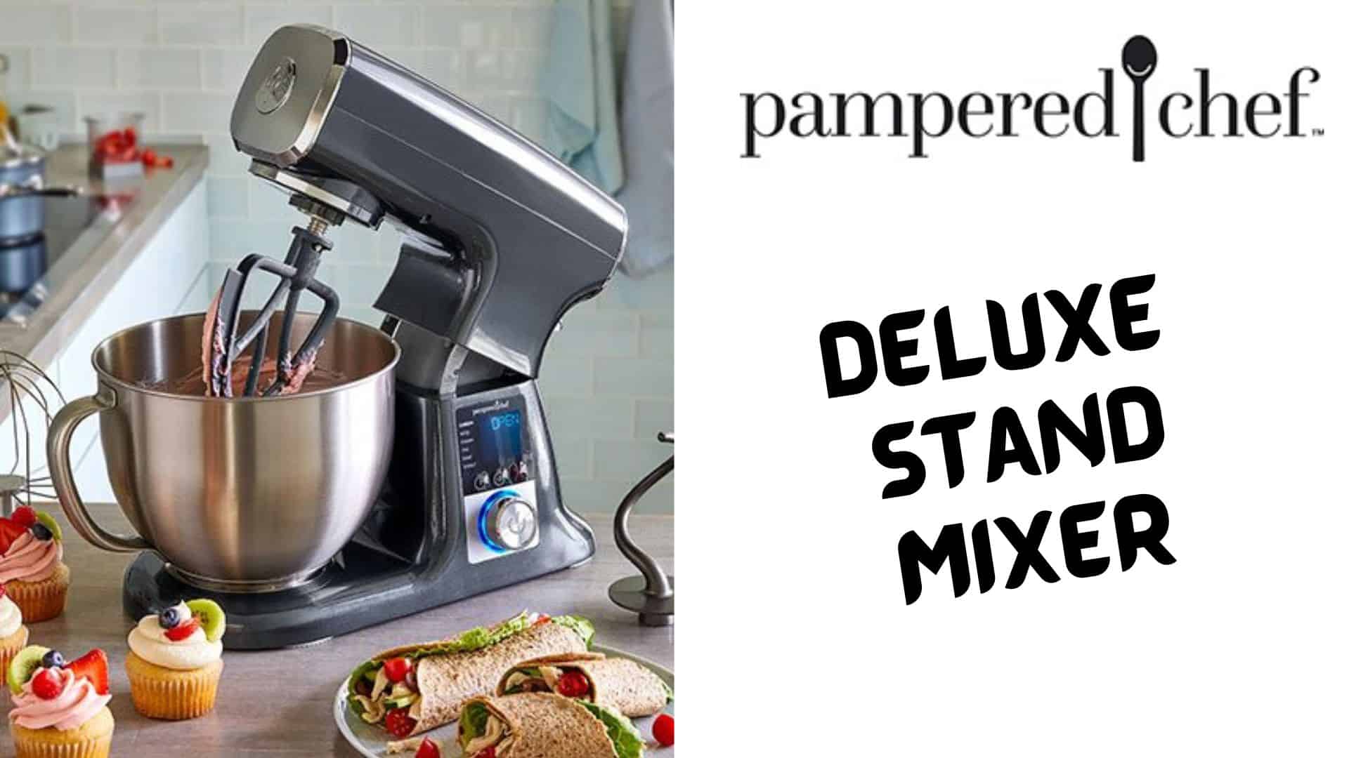 Pampered Chef Deluxe Stand Mixer